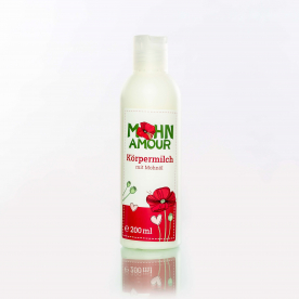 Körpermilch mit Mohnöl - 200 ml