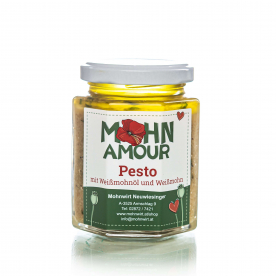 Weißmohnöl- Pesto mit Weißmohn 190ml